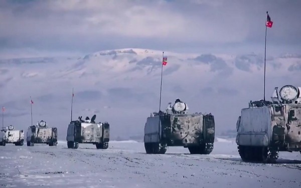 Türkiyə Müdafiə Nazirliyi “Qış-2021” təlimlərindən görüntülər yaydı
