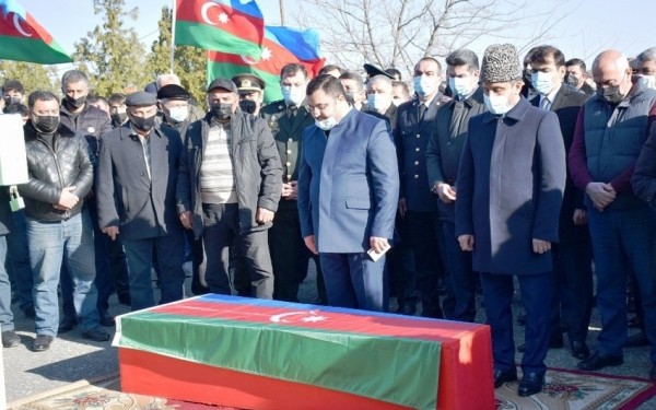 Daha bir şəhidimiz dəfn edildi - FOTO