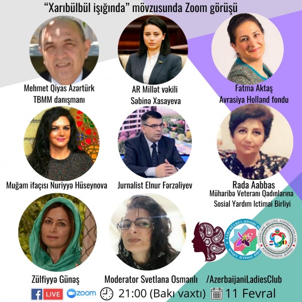 "Xarı bülbül işığında" adlı beynəlxalq videokonfrans təşkil edilib