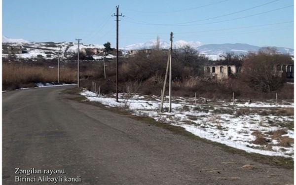 Zəngilanın Birinci Alıbəyli kəndindən görüntülər