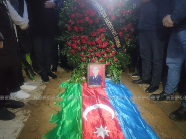 Vətən müharibəsi şəhidi Sumqayıtda dəfn olunub - FOTO
