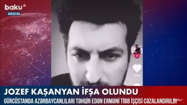 Gürcüstanda azərbaycanlıları təhqir edən erməni tibb işçisi cəzalandırıldı