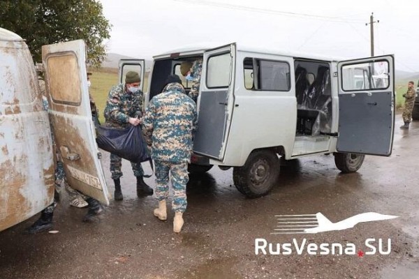 On beş erməni hərbçinin meyitinin qalıqları Ermənistana təhvil verilib