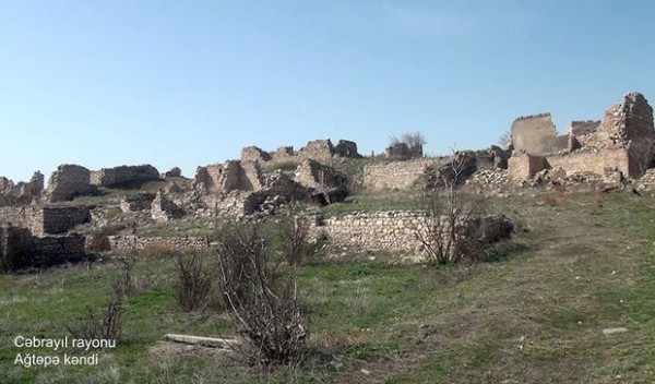 Cəbrayıl rayonunun Ağtəpə kəndindən görüntülər - FOTO