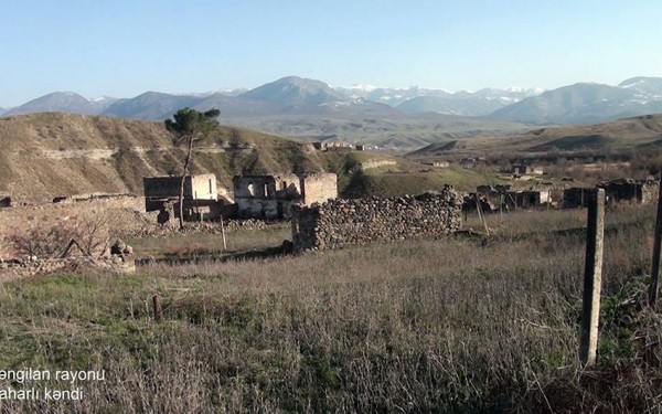 Zəngilanın Baharlı kəndindən görüntülər