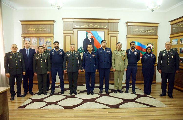 Pakistanın hərbi nümayəndə heyəti hərbi təhsil müəssisələrini ziyarət edib -  FOTO - VİDEO