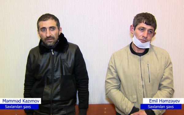 Bakıda ödəmə terminalını oğurlayan şəxslər kameraya düşdü