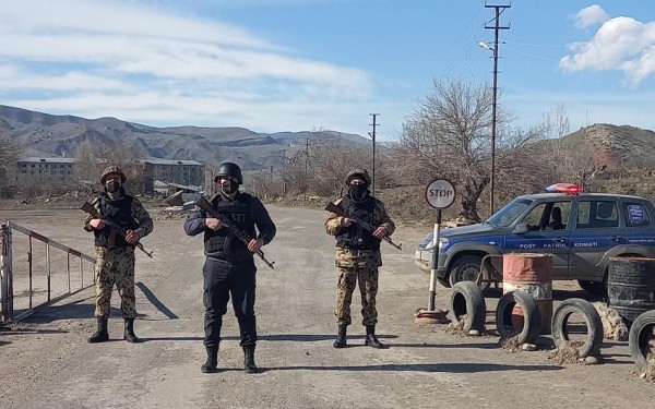 Qubadlı polisi vəzifə başında