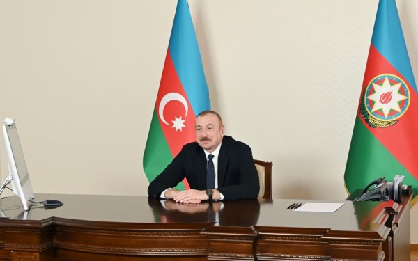 Prezident İqtisadi Əməkdaşlıq Təşkilatının Zirvə toplantısında çıxış edib - Yenilənib