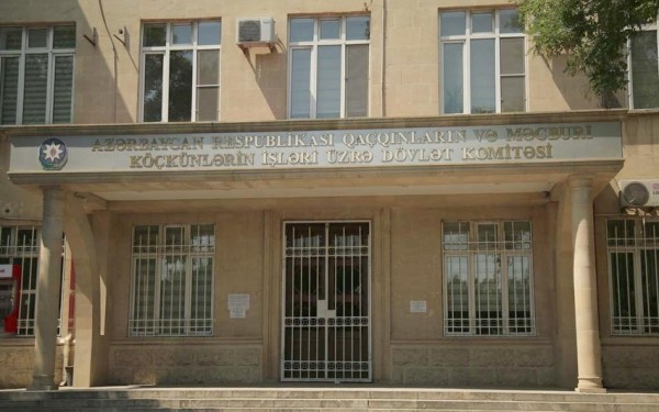 “Qaçqınkom” məcburi köçkünlərlə bağlı məlumat yaydı