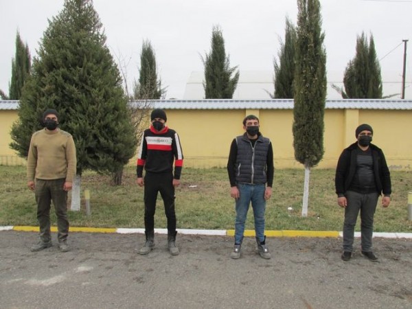 İşğaldan azad olunmuş ərazilərə keçməyə cəhd göstərən şəxslər saxlanılıb