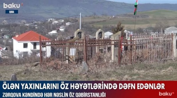 Azərbaycanda ölən yaxınlarını öz həyətlərində dəfn edənlər
