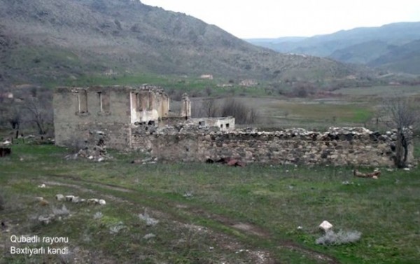 Qubadlının Bəxtiyarlı kəndindən görüntülər