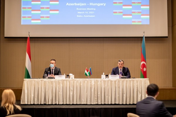 Macarıstanın biznes nümayəndələri ilə görüş olub