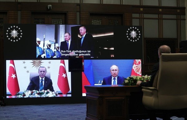 Ərdoğan və Putin Akkuyu AES-in yeni təməlini birlikdə atdı