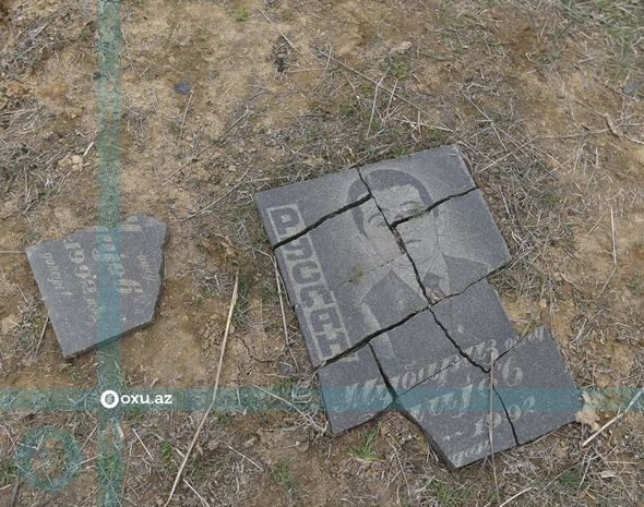 Ağdamda xarabazara çevrilən şəhidlik – FOTO