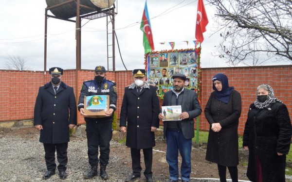 Cəlilabadda Vətən müharibəsi şəhidlərinin ailələri ziyarət olundu