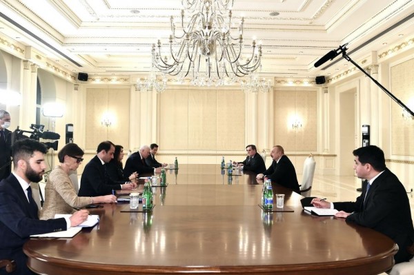 İlham Əliyev ATƏT sədrini qəbul etdi - FOTO