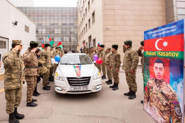 Daha bir şəhidin yeni doğulan övladına hesab açılacaq