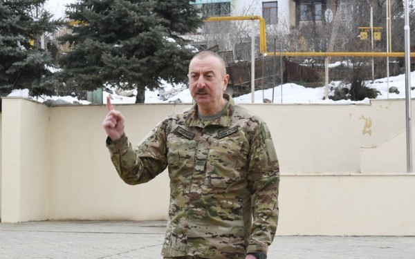 İlham Əliyev: “Tarixi bərpa edirik”