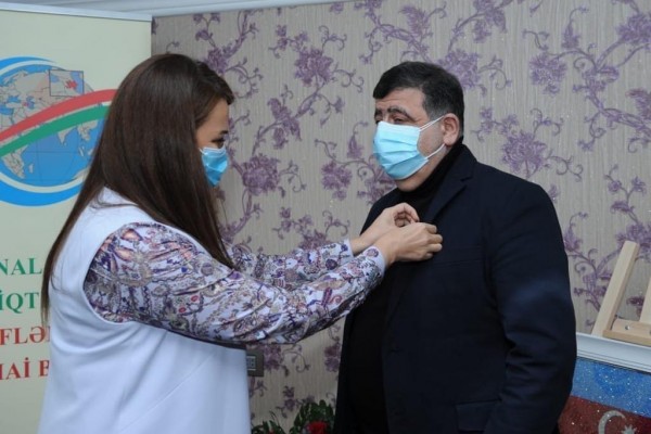 Qənirə Paşayeva Əməkdar incəsənət xadimi Orxan Fikrətoğlu ilə görüşüb