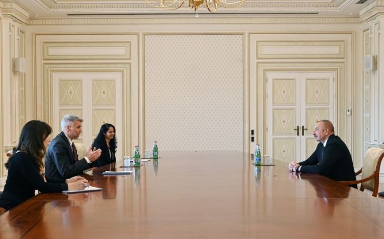 Prezident Dünya Bankının regional direktorunu qəbul edib -  YENİLƏNİB