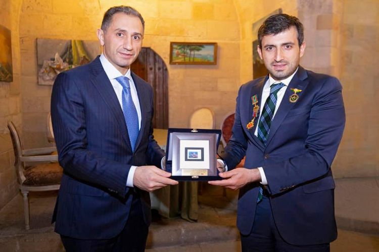 Rəşad Nəbiyev Selçuk Bayraktarla görüşüb -  FOTO