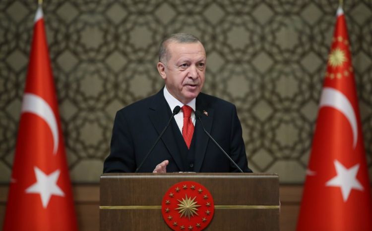Ərdoğan:  "Qarabağda davamlı sülhə nail olmaq üçün fəaliyyətimizi davam etdiririk" Ərdoğan:  "Qarabağda davamlı sülhə nail olmaq üçün fəaliyyətimizi davam etdiririk"