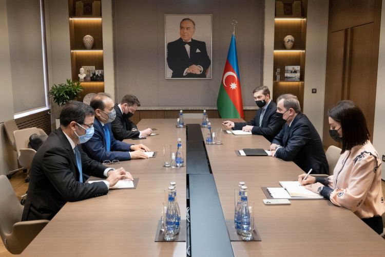 Ceyhun Bayramov Türk Şurasının Baş katibi ilə görüşüb