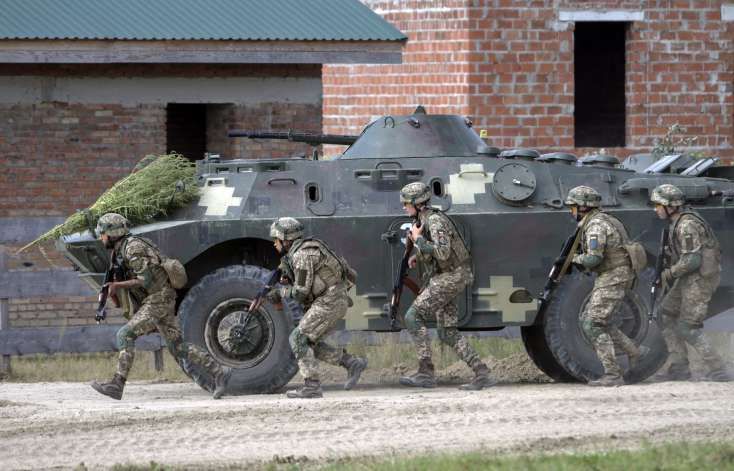 Donbasda toqquşmalar gedir -  Ukrayna ordusu itki verdi Donbasda toqquşmalar gedir -  Ukrayna ordusu itki verdi