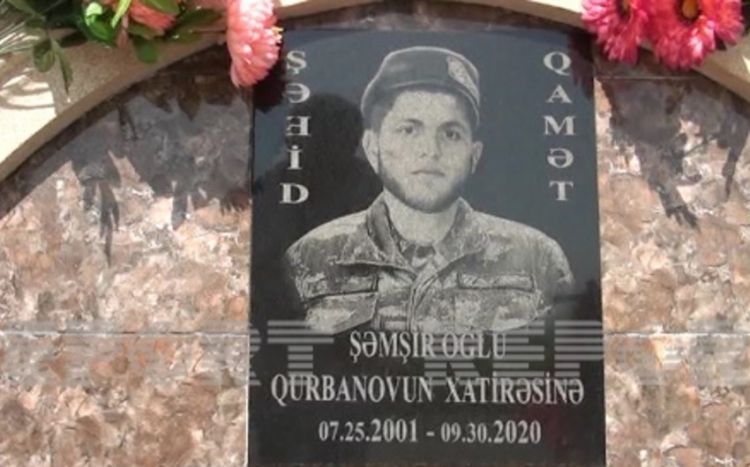 Şəhid Qamət Qurbanovun xatirəsinə bulaq istifadəyə verilib -  FOTO