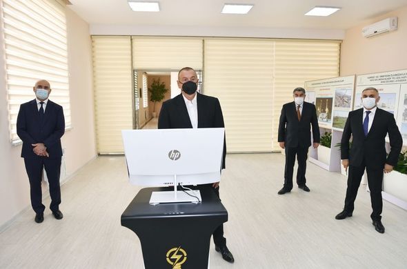 Hacıqabulda “Qarasu” yarımstansiyası istismara verildi -  FOTO