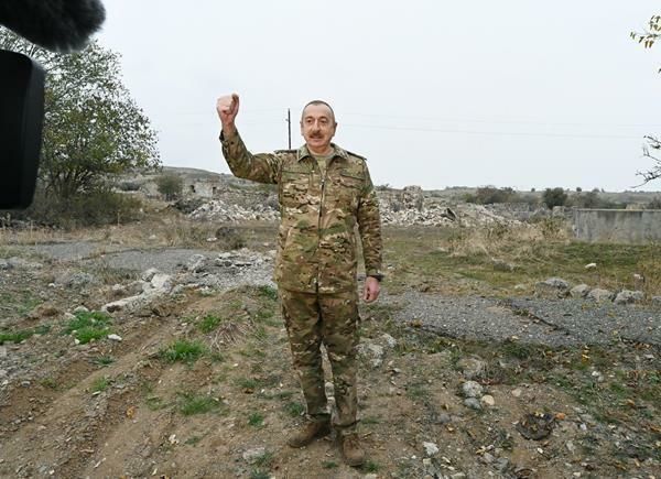 Prezident: “Horadiz – Ağbənd dəmiryolunun təməldaşını qoyduq” -  VİDEO