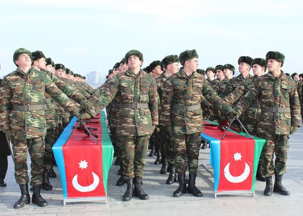 Müddətli həqiqi hərbi xidmətə aprel çağırışı başa çatıb