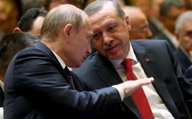 Ərdoğan və Putin Qarabağdan danışdılar