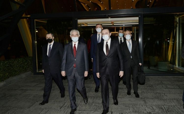 Gürcüstanın Baş nazirinin Azərbaycana səfəri başa çatıb