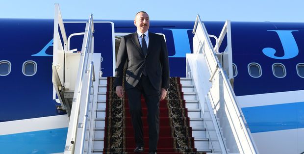 Prezident İlham Əliyev Naxçıvana səfər edib - VİDEO