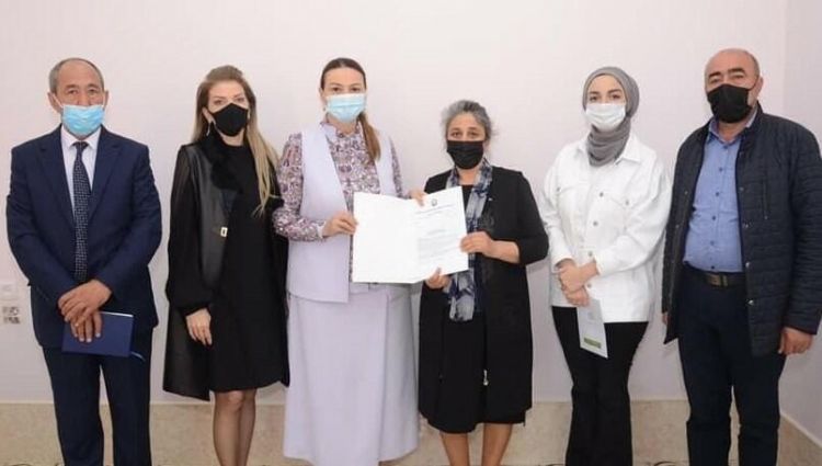 Qənirə Paşayeva Tovuzda şəhid ailələri ilə görüşdü –  FOTO