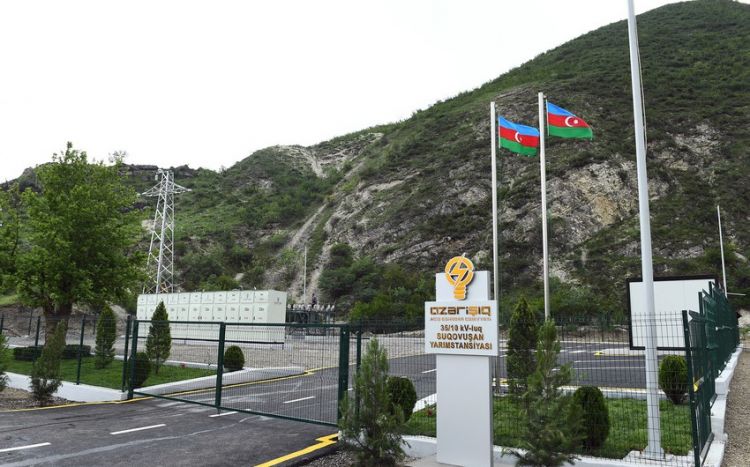 "Azərişıq" Suqovuşanı elektrik enerjisi ilə təmin edib