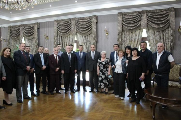 Diasporla İş üzrə Dövlət Komitəsinin nümayəndə heyəti Gürcüstanda -  FOTO
