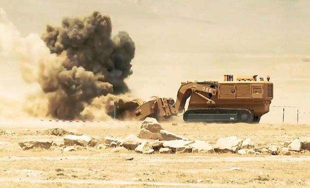 Türkiyədən Azərbaycana mexaniki minatəmizləmə avadanlığı göndərildi -  VİDEO Türkiyədən Azərbaycana mexaniki minatəmizləmə avadanlığı göndərildi -  VİDEO