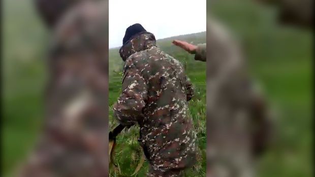 Azərbaycan əsgərləri erməni hərbçiləri sərhəddən qovdu -  VİDEO