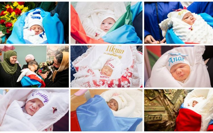 Sentyabrdan bu günə qədər doğulan  ŞƏHİD KÖRPƏLƏRİ - FOTO