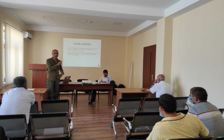 Tərtərdə mina təhlükəsizliyinə dair tədbir keçirilib -  FOTO