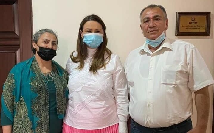 Paşayeva bir qrup şəhid ailəsi ilə görüşdü –  FOTO