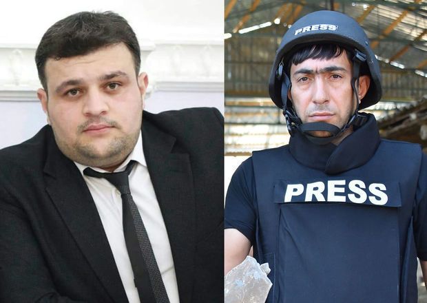 Bu gün şəhid olmuş jurnalistlərin son reportajı -  VİDEO