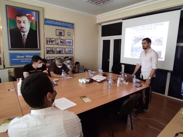Mina təhlükəsizliyinə dair maarifləndirmə təlimlərinə yekun vurulub -  FOTO