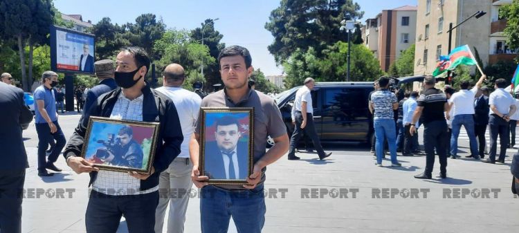 Kəlbəcərdə şəhid olan operator Sumqayıtda dəfn edilib -  FOTO