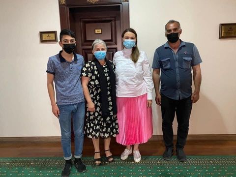 Qənirə Paşayeva Tovuzda şəhid ailələri və qazilərlə görüşüb
