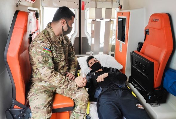Daha altı qazimiz Türkiyəyə göndərildi -  FOTO